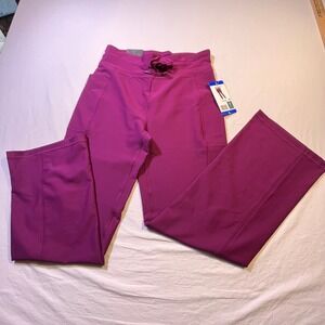 32 Degrees Cool Active Flare Pant Purple Size Large Drawstring Waist